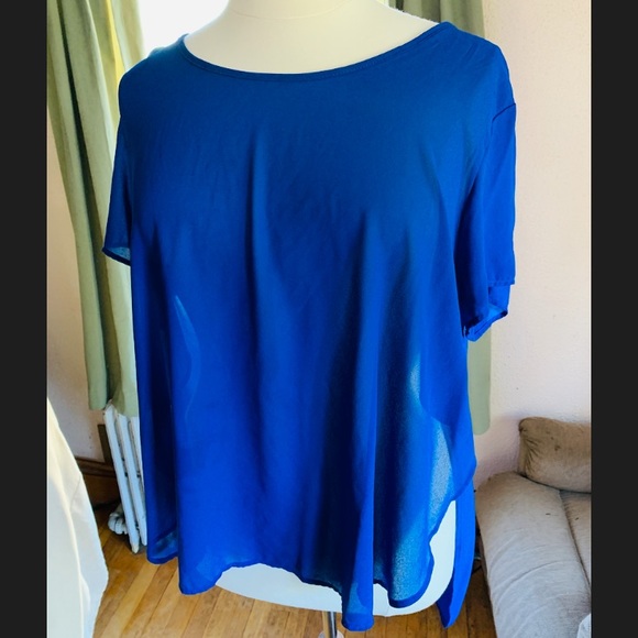 Fashion to Figure Other - Blue flowy shirt
